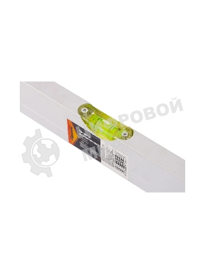 Уровень алюминиевый Sparta 800 мм, 3 глазка, линейка