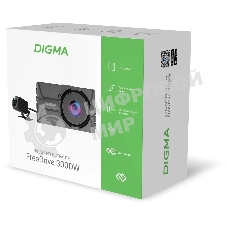 Видеорегистратор Digma FreeDrive 300DW, 2560x1440, 3