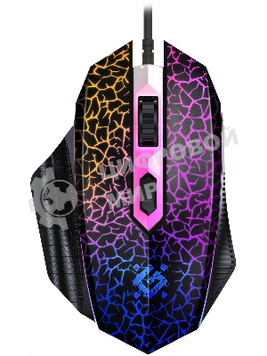 Комплект клавиатура+мышь Defender Alion GS-987 проводной, USB, 2400 DPI, чёрный