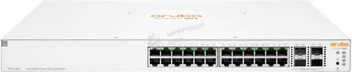 Коммутатор HPE JL684B Aruba Instant On 1930 24G Class4 PoE 4SFP/SFP+ 370W
