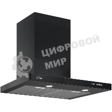 Вытяжка каминная Elikor Квадра 60П-650-К3Д черный, 60 см, 650 куб. м/ч, 56 дБ