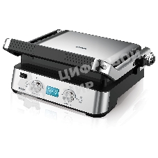 Гриль электрический BBK BEG2004 2000 Вт, черный/металлик