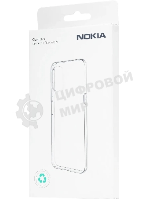 Чехол (клип-кейс) Nokia Clear Case, для Nokia G11/G21, прозрачный 8p00000192