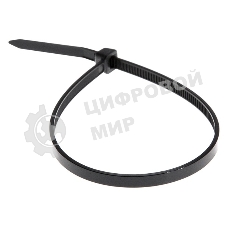 Хомут-стяжка кабельная нейлоновая Rexant 100x2,5 мм, черная, упаковка 100 шт.