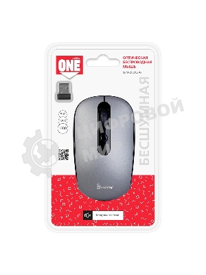 Мышь беспроводная Smartbuy ONE 262AG серебро (SBM-262AG-G)