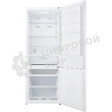 Холодильник Kraft KF-NF720XD нержавеющая сталь двухкамерный 324/108л морозилка сбоку, No Frost