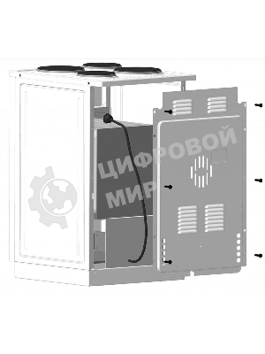 Плита газовая Лысьва ГП 400 МС -2у коричневый, конфорок 4 газовых, духовка 57 л, 50 см x 84 см x 60 см