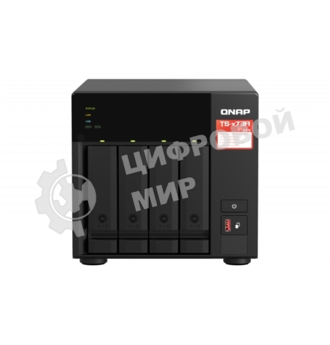 Сетевое хранилище NAS Qnap TS-473A-8G 4-bay Ryzen V1500B