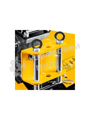 Бензиновый мотоблок с ВОМ STEHER, 7 л.с.