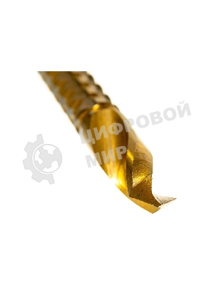 Сверло-фреза Matrix, 8 мм, универсальное, нитридтитановое покрытие, цилиндрический хвостовик