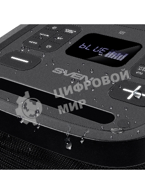 Мобильные колонки SVEN PS-950 2.0 черные 2x80 W Bluetooth