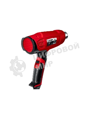 Фен технический Зубр ФТ-1600мастер. слюдяной изолятор насадки 2 режима 350град/350л/мин