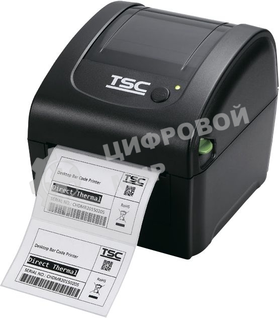 Принтер этикеток TSC DA-220 прямая термопечать, 203 dpi, 152 мм/сек, Ethernet, RS-232, USB, черный