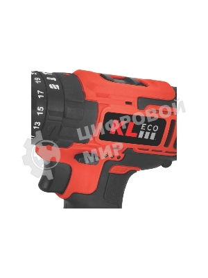 Дрель-шуруповерт KLECO KE18DM-20DB, 18 В, 2 Ач, 30 Нм, щеточный, ударный