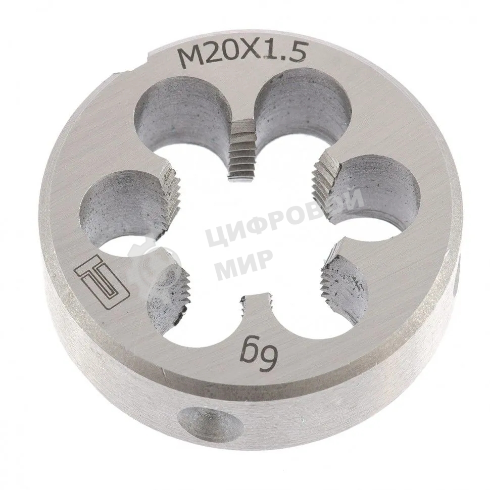 Плашка Сибртех М20x1,5 мм