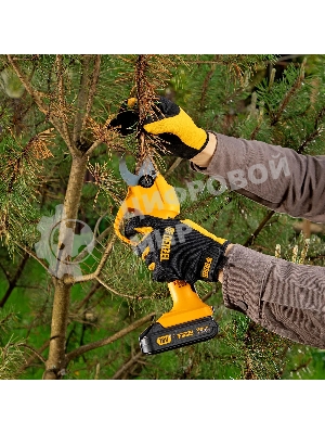 Перчатки универсальные Denzel на липучке, размер 9