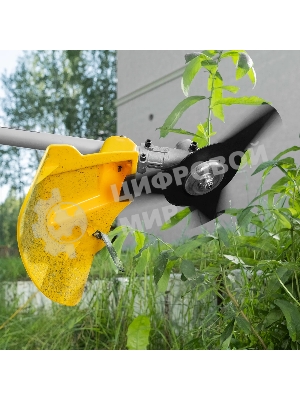 Триммер Denzel TE-1200 220В 1200Вт 7000об/мин Флески 2мм ширина реза 380мм