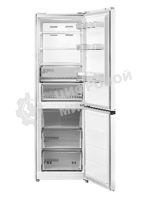 Холодильник Midea MDRB469MGF01I белый двухкамерный 223/123л морозилка снизу, No Frost