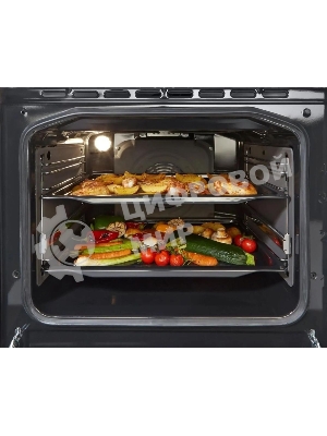 Плита электрическая Gorenje GECS5C70WA белый, конфорок 4 электрических, духовка 70 л, 50 см x 85 см x 59.4 см