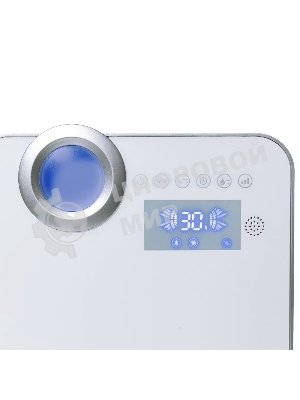 Увлажнитель воздуха Dantex D-H50UCF белый/серебристый, 130 Вт, 5 л, ультразвуковой, ионизация