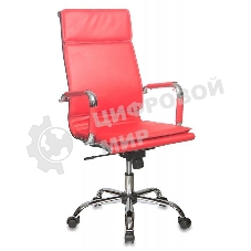 Кресло Бюрократ CH-993/red красный, экокожа