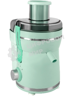 Соковыжималка Starwind SJ2326 бирюзовый, центробежная, 750 Вт, 400 мл, механическое