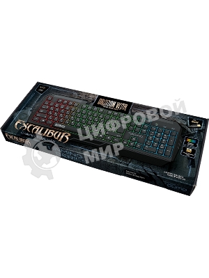 Клавиатура Qumo Excalibur K67 проводная, USB Type-A, чёрный