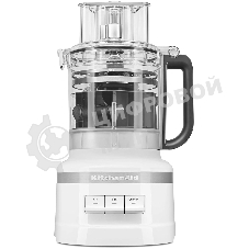 Кухонный комбайн KitchenAid 5KFP1318EWH, мощность 400 Вт, объем чаши 3.1 л, импульсный режим, белый