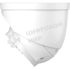 Уличная купольная IP-видеокамера TiOC DAHUA DH-IPC-HDW3849HP-AS-PV-0280B-S5 с ИИ и активным сдерживанием 8Мп; 1/2.7” CMOS; объектив 2.8мм, видеоаналитика, ИК 30м, LED 30м, IP67, корпус: металл