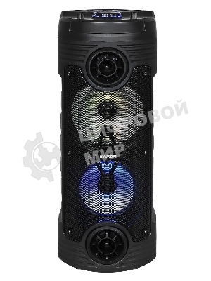 Минисистема Hyundai H-MC170 черный 80Вт/FM/USB/BT/SD/MMC