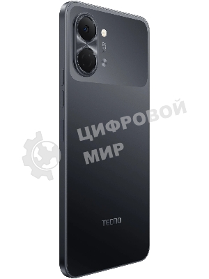 Смартфон Tecno Spark Go 3 128Gb 4Gb черный моноблок 3G 4G 2Sim 6.75