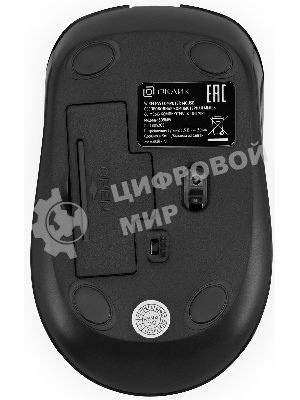 Мышь беспроводная Oklick 509MW черный, 1600 dpi, радиоканал, USB, кнопки - 4