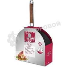 Сотейник Rondell Fjord RDA-1799, 28 см, с крышкой, черный