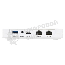 Маршрутизатор ASUS RT-AX57 GO, белый 90IG08N0-MU9C00