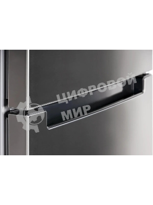 Холодильник Nordfrost NRB 164NF X нержавеющая сталь двухкамерный 238/105 л морозилка снизу