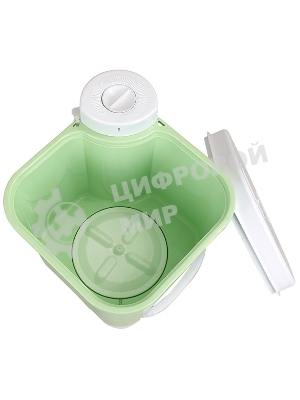 Стиральная машина активаторного типа Фея-2 СМ-2 белый-зеленый, загрузка вертикальная 2 кг