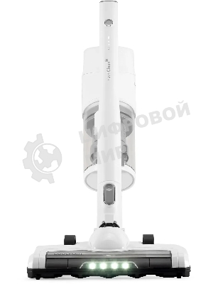 Пылесос вертикальный Coolfort CF-3004 белый, питание от аккумулятора, 150 Вт, уборка сухая, пылесборник 0,5 л, работа от АКБ max 30 мин.