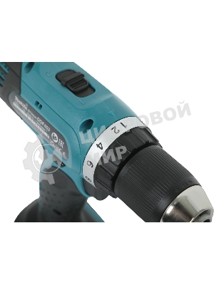 Дрель-шуруповерт Makita DDF453RFE, 18 В, 3 Ач, 42 Нм, щеточный
