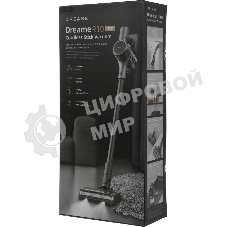 Пылесос вертикальный Dreame Cordless Vacuum Cleaner R10 Pro черный, питание от аккумулятора, 150 Вт, уборка сухая, пылесборник 0.6 л