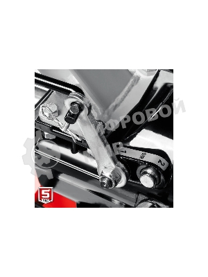 Мотоблок ЗУБР МТШ-500 бензиновый с ВОМ, 212 см3