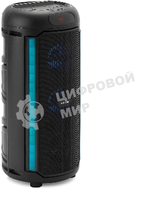 Минисистема Hyundai H-MC1221 черный 15Вт FM USB BT SD/MMC