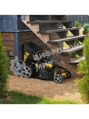 Газонокосилка аккумуляторная бесщет. Denzel DLM-460, 460 мм, травосб. 65 л., Li-Ion, 40 В