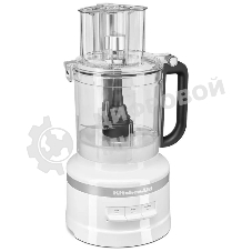 Кухонный комбайн KitchenAid 5KFP1318EWH, мощность 400 Вт, объем чаши 3.1 л, импульсный режим, белый