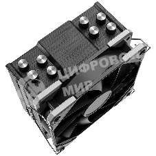 Кулер Cooler ID-Cooling SE-214-XT BASIC черный/серебристый 120мм алюминий+медь 1800rpm 27db 4-pin 180W 150мм