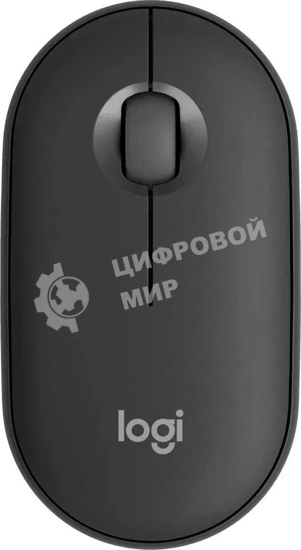 Мышь беспроводная Logitech Pebble 2 M350S графитовый, 4000 dpi, Bluetooth, кнопки - 3