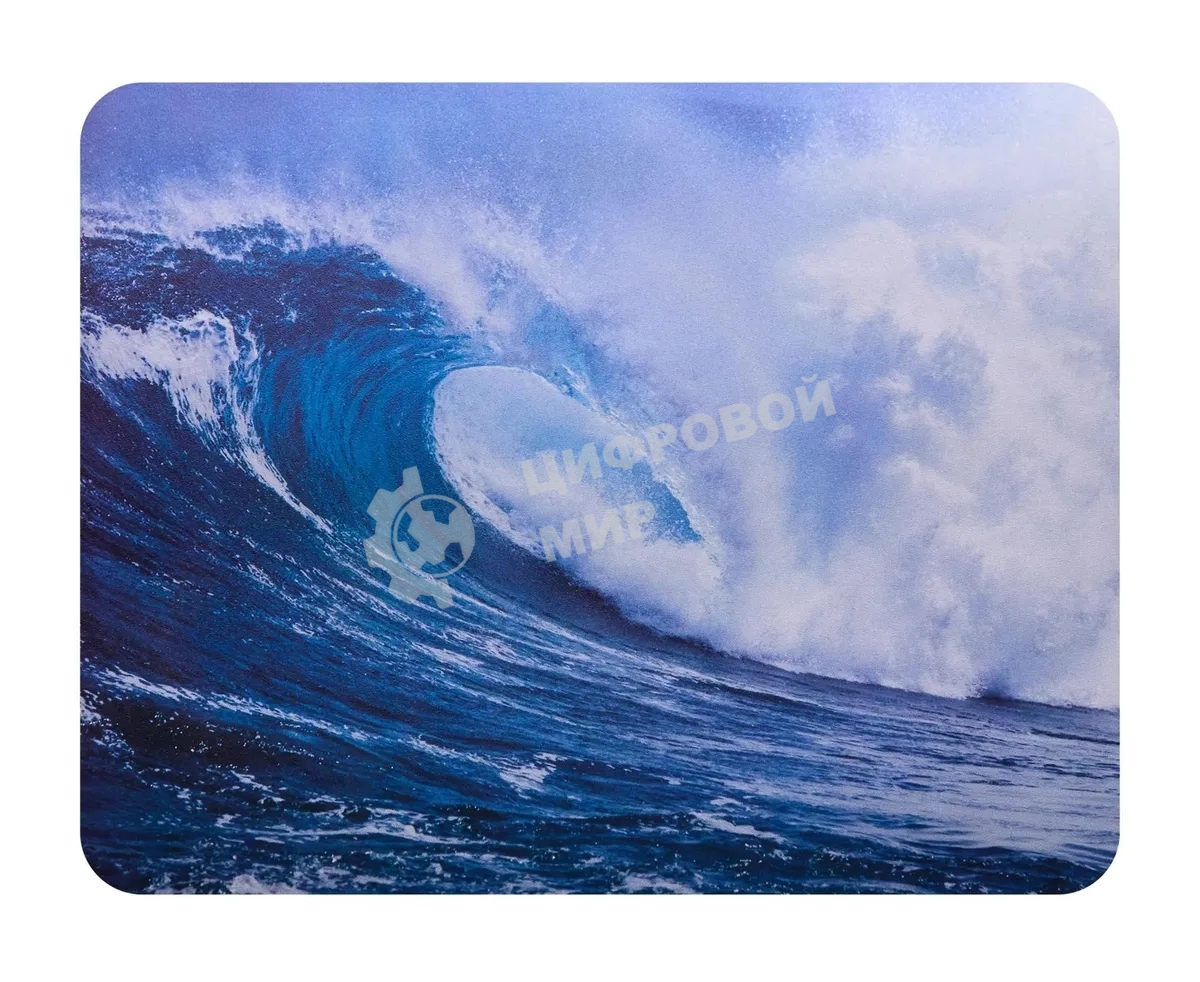 Коврик для мыши Buro BU-M10033 рисунок/волна