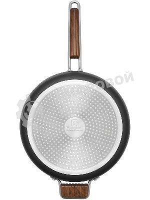 Сотейник Rondell Fjord RDA-1799, 28 см, с крышкой, черный