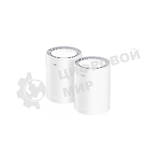 Бесшовный Mesh роутер Cudy M3000(2-PACK) AX3000 10/100/1000/2500BASE-T, белый (упак.:2шт)