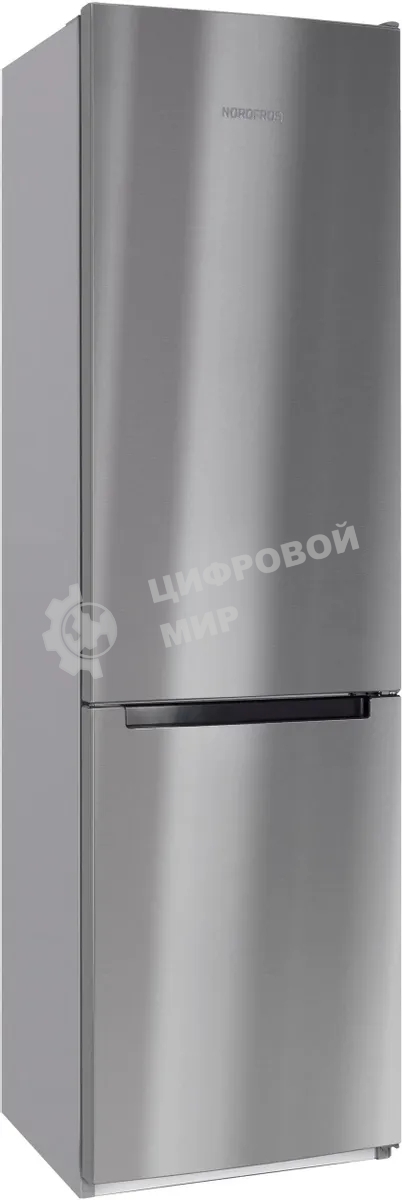 Холодильник Nordfrost NRB 164NF X нержавеющая сталь двухкамерный 238/105 л морозилка снизу