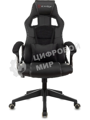 Кресло Zombie Arena черный, экокожа, 120 кг, механизм качания